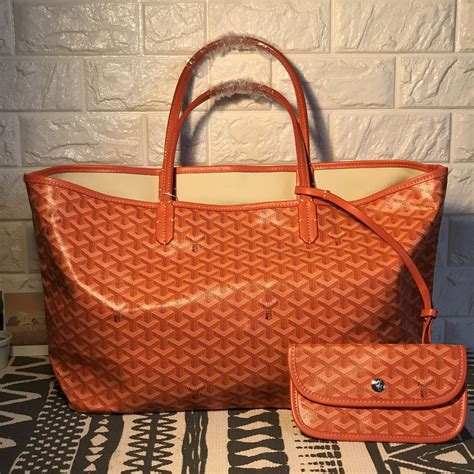 goyard orange pouch|Goyard pouch price.